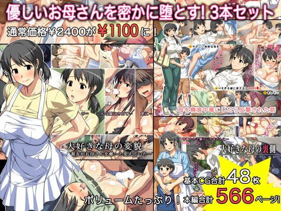 ぱすとG （Past Gadget）❤優しいお母さんを密かに堕とす！3本セット【人妻・主婦】人妻・主婦