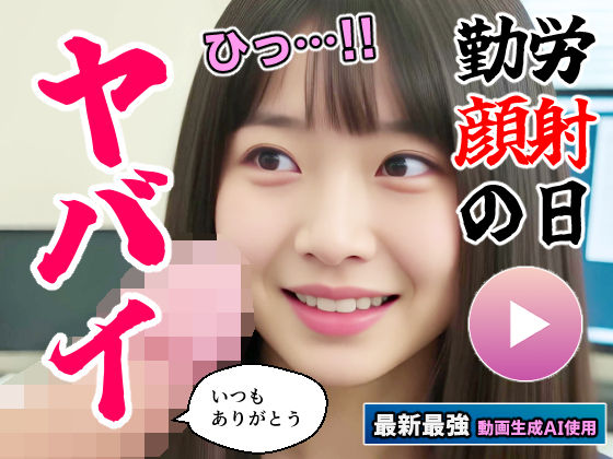 コメットパンチ❤【AIヤバイ動画】勤労顔射の日〜社長自ら社員に感謝の顔射〜【動画・アニメーション】動画・アニメーション