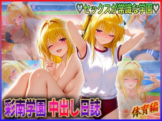 ぶっかけヒロインズ❤彩南学園の中出し日誌 体育編 金色〇闇【辱め】辱め