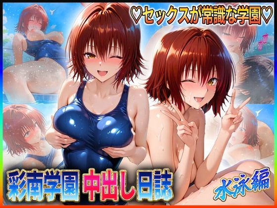 ぶっかけヒロインズ❤彩南学園の中出し日誌 水泳編 御〇涼子【辱め】辱め
