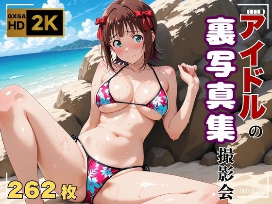 画像生成マン❤【ア●マス/天●春香】写真集メイキングフィルム［裏 Ver.］【巨乳】巨乳