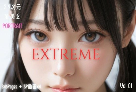 KEI diffusion❤2.9次元AI美女 PORTRAIT EXTREME VOL.01 AI SEX ポーズ集【イラスト・CG集】イラスト・CG集