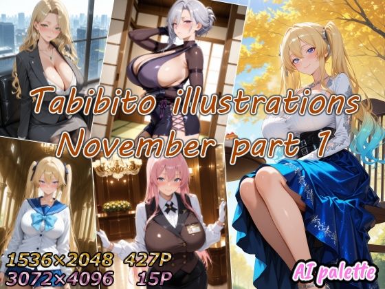 AIPalette❤Tabibito illustrations November part1【制服】制服