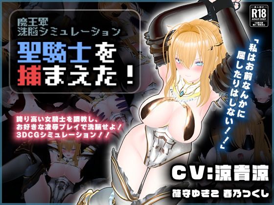 こうねつひ❤【CV:涼貴涼、篠守ゆきこ、春乃つくし】聖騎士を捕まえた！【魔王軍洗脳シミュレーション】【3DCG】3DCG