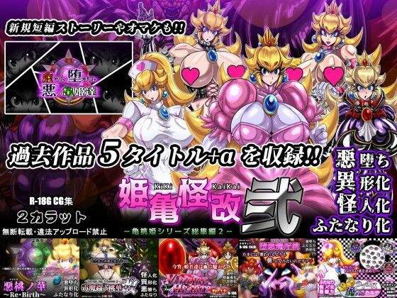 2CARAT❤姫亀怪改 弐 -亀桃姫シリーズ総集編2-【イラスト・CG集】イラスト・CG集