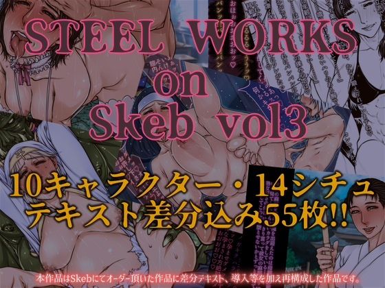 パラディドル❤STEEL WORKS on Skeb vol3【熟女】熟女