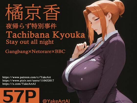 YakeaiArt❤橘◯香〜夜帰らず特別事件【辱め】辱め