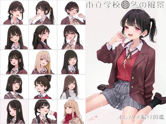 カワイイ法人SJMアニメ❤市立学校 冬の風景 オレのハメ撮り図鑑【制服】制服