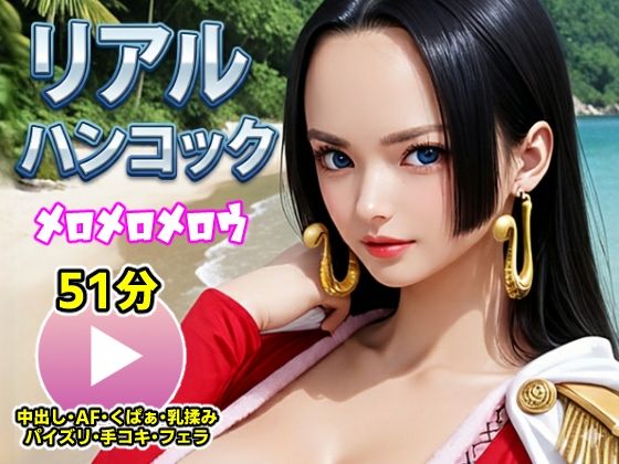 コメットパンチ❤ワンピー○ リアルハンコック【動画】メロメロメロウ【動画・アニメーション】動画・アニメーション