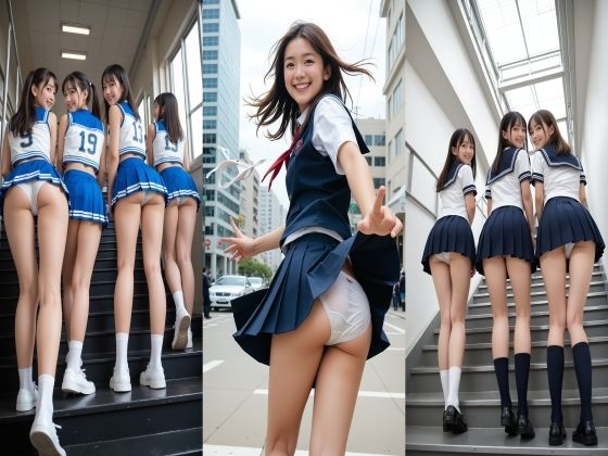 SakuraBooks❤【動画】総勢500名超！パンチラハプニングショット 全3作＋巻末特別収録2作 ・超特大ボリューム版｜計5作品43分【制服】制服