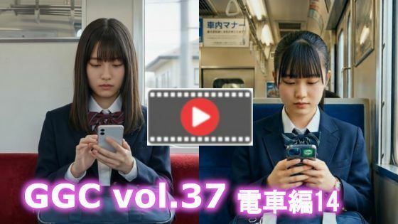 かまぼこ製造工場❤【AI動画】GGC vol.37 電車編14【制服パンチラ】【動画・アニメーション】動画・アニメーション