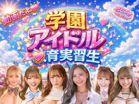 東京同人❤学園アイドル実習生 動画だよ【制服】制服