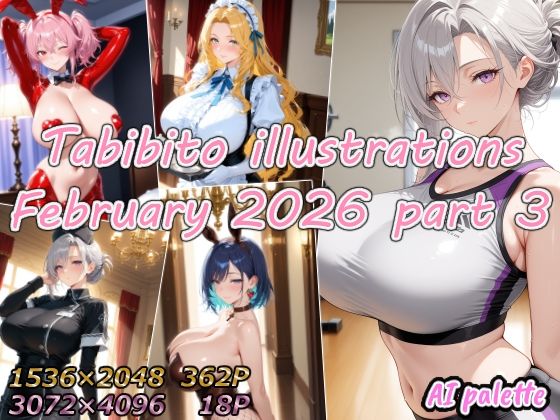 AIPalette❤Tabibito illustrations February 2026 part3【メイド】メイド