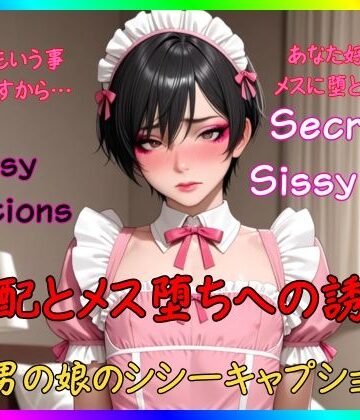 Secret Sissy Lab❤Sissy Captions Mな男の娘のシシーキャプション集 支配とメス堕ちへの誘惑 何でもいう事ききますから… あなた好みのメスに堕として…【拘束】拘束