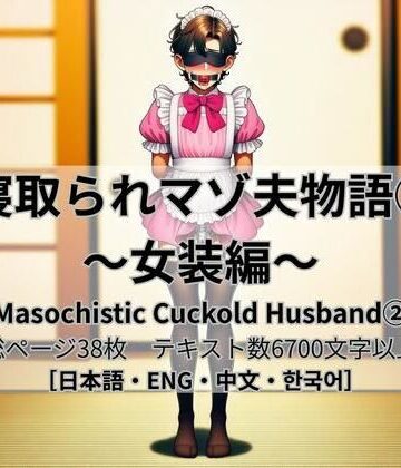 cuckold愛好家❤寝取られマゾ夫物語 2 女装編【拘束】拘束