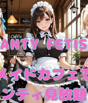 まりあ堂❤PANTY FETISH メイドカフェでパンティ見放題（はーと）【イラスト・CG集】イラスト・CG集