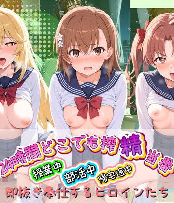 みるく姫のひみつ❤24時間どこでも搾精当番 〜部活中・授業中・帰宅途中で即抜き奉仕するヒロインたち〜 と〇る科学の超電磁砲【辱め】辱め