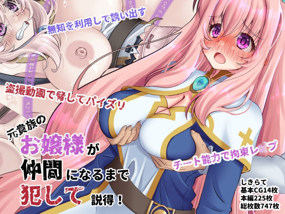 しきらて支店❤元貴族のお嬢様を仲間になるまで犯して説得【ファンタジー】ファンタジー