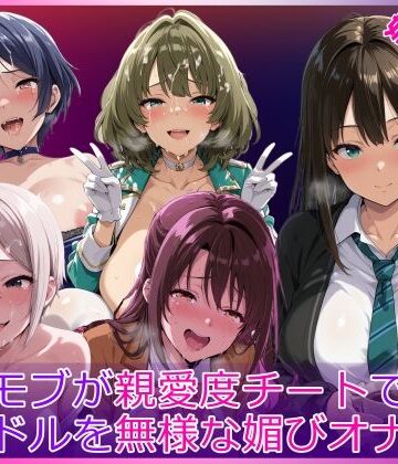 HUMILI AI❤モブが親愛度チートでアイドルを無様な媚びオナホ化【辱め】辱め