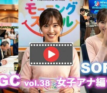 かまぼこ製造工場❤【AI動画】GGC vol.38 女子アナ編13 【SOFT版】【パンチラ・フェラ・顔射・脱衣】【動画・アニメーション】動画・アニメーション