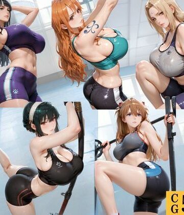 kakaAI❤モデル級美女をジムで密着指導でメス堕ちさせた【日常・生活】日常・生活