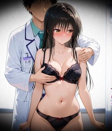 ヒロイン絶頂❤身体検査で快楽堕ちした古〇川さん【クンニ】クンニ