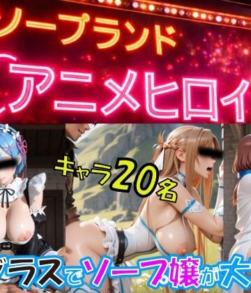 ももちっち❤ソープランド「アニメヒロイン」【3DCG】3DCG