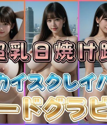 わにさんわにわに❤超乳日焼け跡スカイスクレイパーヌードグラビア【巨乳】巨乳