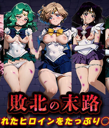 キラキラプロジェクト❤敗北の末路（美少女戦士セー◯ームーン2）【辱め】辱め