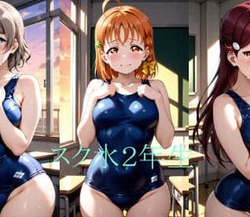 シコリンダー❤Asスク水2年生【巨乳】巨乳