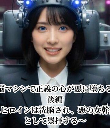 悪堕ち研究員❤洗脳マシンで正義の心が悪に堕ちる話 後編 〜エースヒロインは洗脳され、悪の女幹部を女神として崇拝する〜【動画・アニメーション】動画・アニメーション