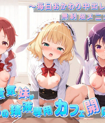 Lustful Eclipse❤生意気妹が兄の精液専用カフェ開店 〜毎日おかわり中出しメニュー無制限（はーと） ご〇うさ No.3【制服】制服