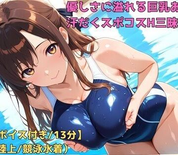 AIクラフトガレージ❤【AIフルアニメ13分】優しさに溢れる巨乳お姉さんと汗だくスポコスH三昧！［テニス・陸上・競泳水着］【ボイス有】【動画・アニメーション】動画・アニメーション
