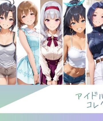 RITZ STATION❤アイドルヌードコレクション 765プロオールスターズ Side-B 編（三〇あずさ/市〇貴音/我〇覇響/ 星〇美紀/荻〇雪穂/菊〇真/音〇小鳥）【イラスト・CG集】イラスト・CG集