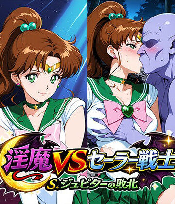 リイバーワークス❤淫魔VSセーラー戦士〜S.ジュピーターの敗北〜【イラスト・CG集】イラスト・CG集
