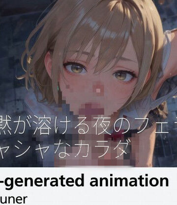 AItuner❤【15分HD】沈黙が溶ける夜のフェラとキャシャなカラダ【3DCG】3DCG