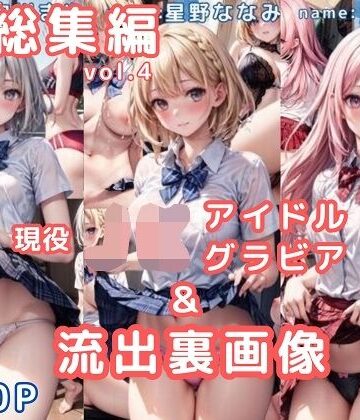AIらぼんぬ❤グラビア＆裏画像 JKアイドル 総集編vol.4【イラスト・CG集】イラスト・CG集