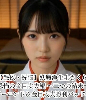 悪堕ち研究員❤【憑依・洗脳】妖魔浄化士さくら 恐怖の金目太夫編 〜二つの結末〜 ハッピーエンド＆金目太夫勝利バッドエンド【動画・アニメーション】動画・アニメーション