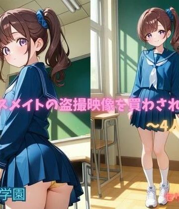 叡哀学園❤クラスメイトの盗撮映像を買わされた僕〜4人目〜【イラスト・CG集】イラスト・CG集