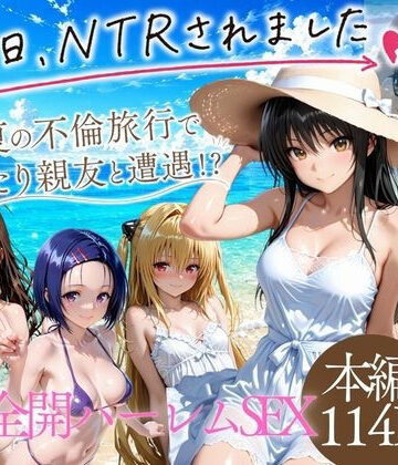 にしたく❤夏の不倫旅行〜ビーチで催●かけられ快楽墜ち【クンニ】クンニ