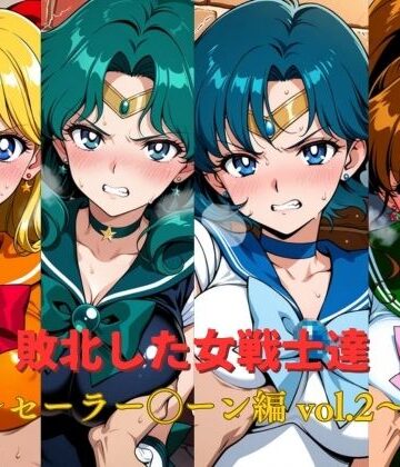 おかず帝国❤敗北した女戦士達〜セーラー◯ーン編 vol.2〜【辱め】辱め