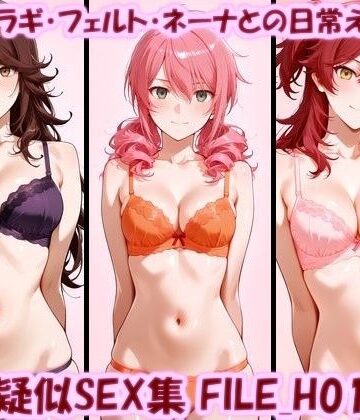 美乳淫❤主観疑似SEX集 FILE_H01-03 スメラギ・フェルト・ネーナとの日常えっち【イラスト・CG集】イラスト・CG集