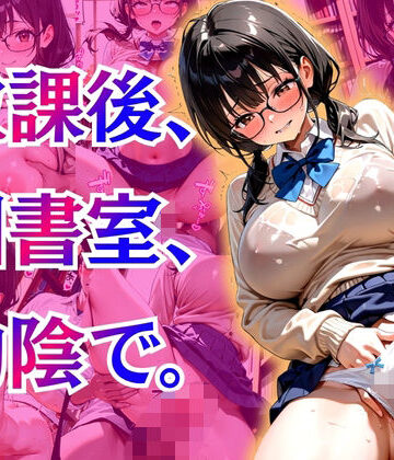 欲望の花園❤放課後、図書室、物陰で。【イラスト・CG集】イラスト・CG集