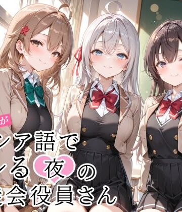 裏クエスト❤RE:合言葉がロシア語でヤレる〜夜の〜生徒会役員さん【制服】制服