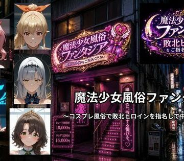 ごぶ太の仲良しチャンネル❤魔法少女風俗ファンタジア 〜コスプレ風俗で敗北ヒロインを指名して中出しするまで〜【ファンタジー】ファンタジー