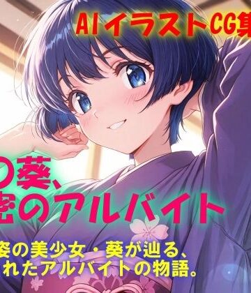 ドンガラAI美少女イラスト支部❤AIイラストCG集100 桜〇葵、秘密のアルバイト【イラスト・CG集】イラスト・CG集