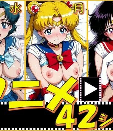 ピエロタング❤セーラー戦士・月火水【42シーン】【イラスト・CG集】イラスト・CG集