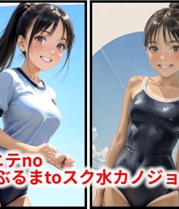 HoneyLemon❤ポニテnoぶるまtoスク水カノジョ MY【スレンダー】スレンダー