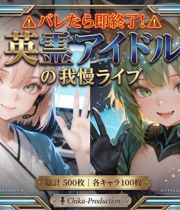 Chika-Production❤バレたら即終了、英霊アイドルの我慢ライブ 〜魔法のオナホで挿入されたまま歌唱〜（連続中出し・ボテ腹）【羞恥】羞恥