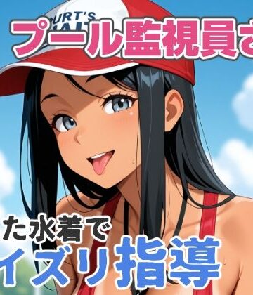 あんにゅプリン❤プール監視員さん、濡れた水着でパイズリ指導【CG360枚＋動画3分】【巨乳】巨乳